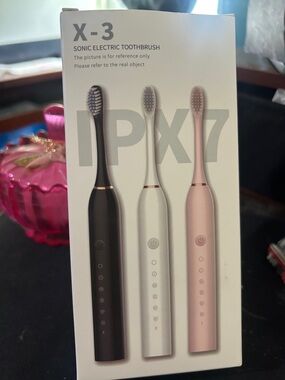 Sonic Electric Toothbrush - Black, White, Rose Gold
